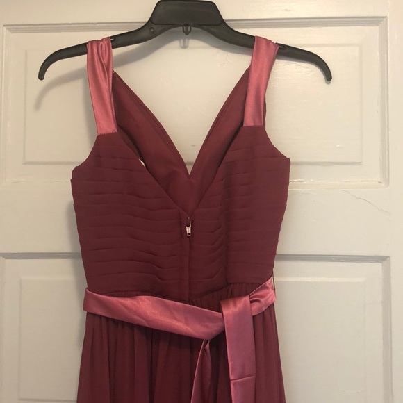 Azazie Bridesmaid Dress in Mulberry - Picture 3 of 4